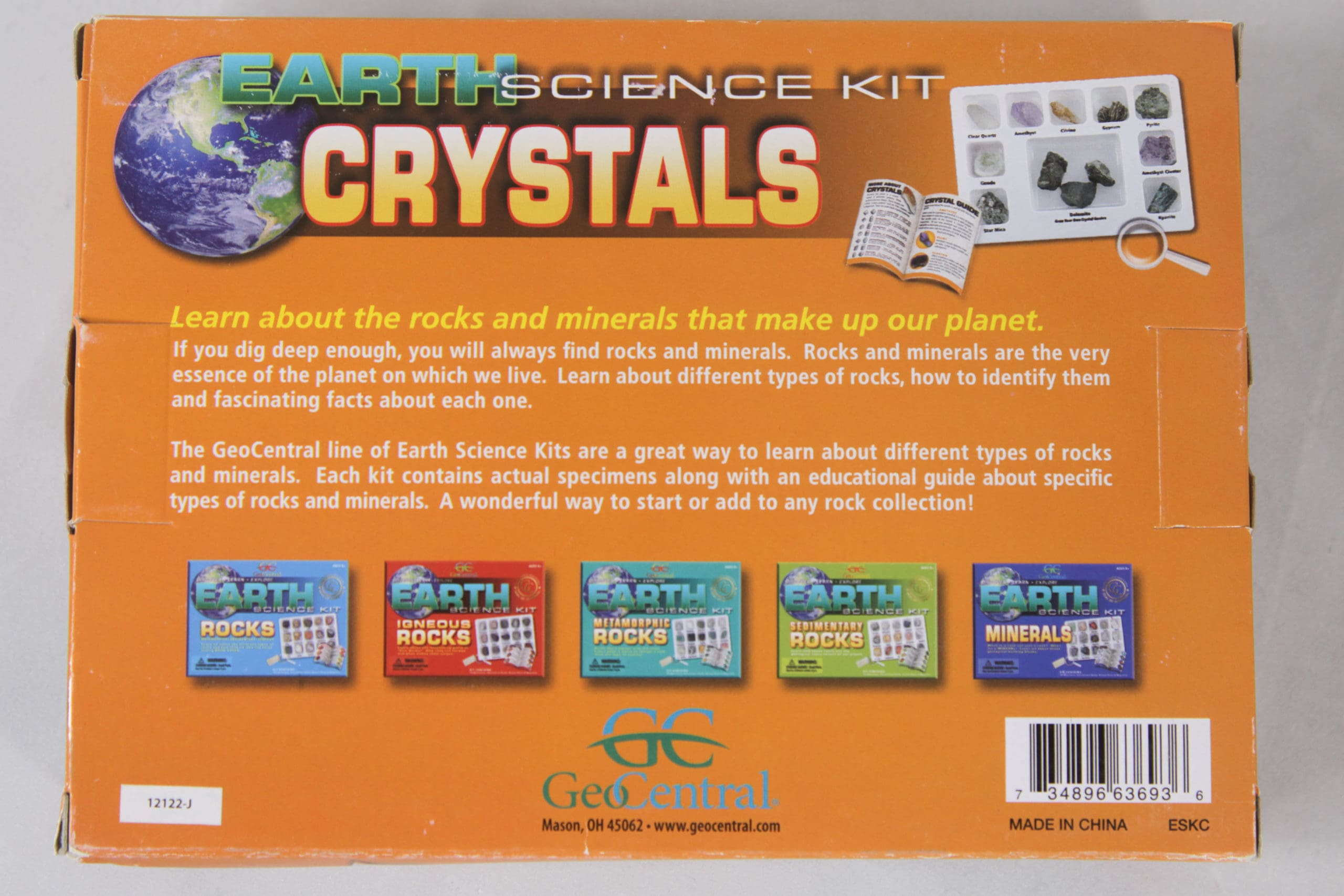Crystal Earth Science Kit
