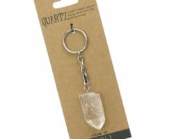 Quartz Point Key Chain