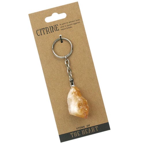 Citrine Point Key Chain