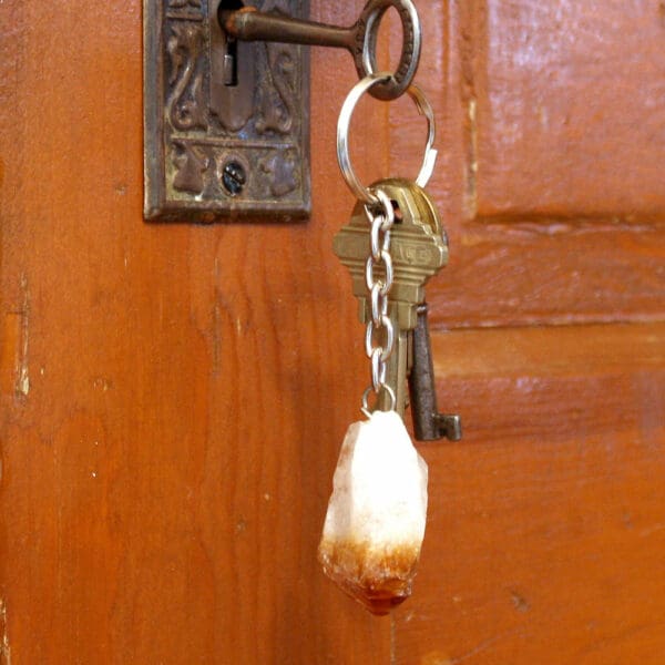Citrine Point Key Chain