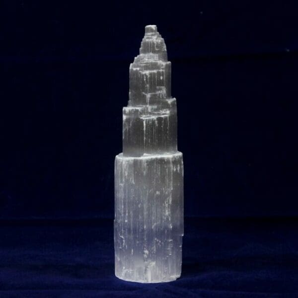 Selenite Skyscraper 8"