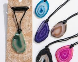Assorted Agate Necklace (One Necklace)