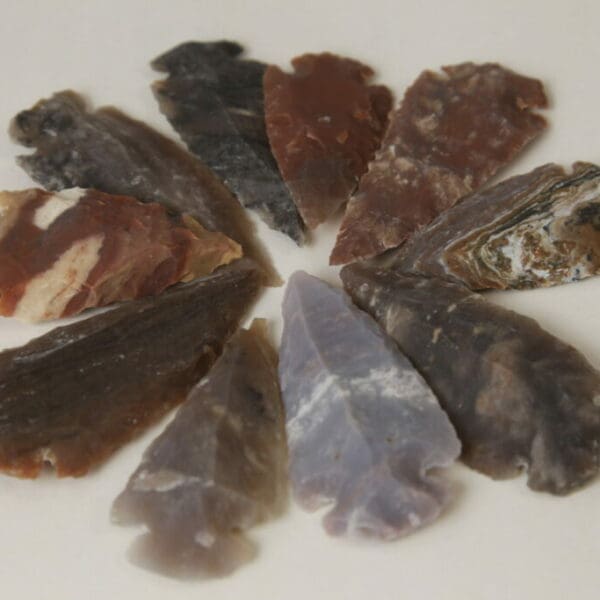 Arrowheads 2" 10 pack replica