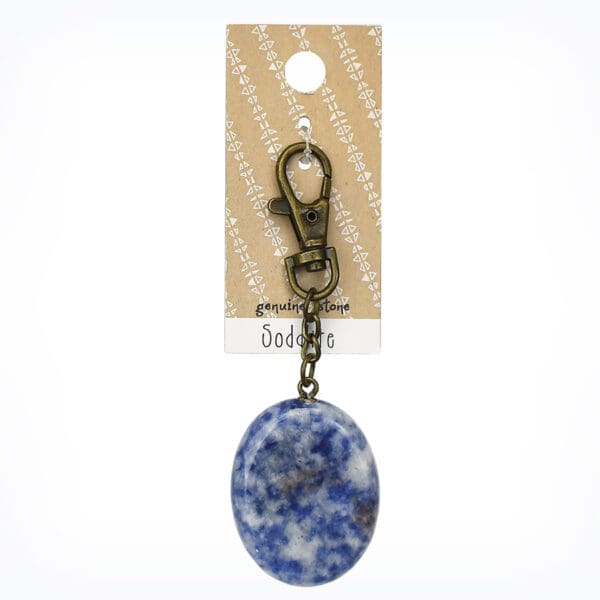 Sodalite Wish Stone Charm
