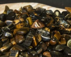 Tiger Eye Tumbled 1/2lb
