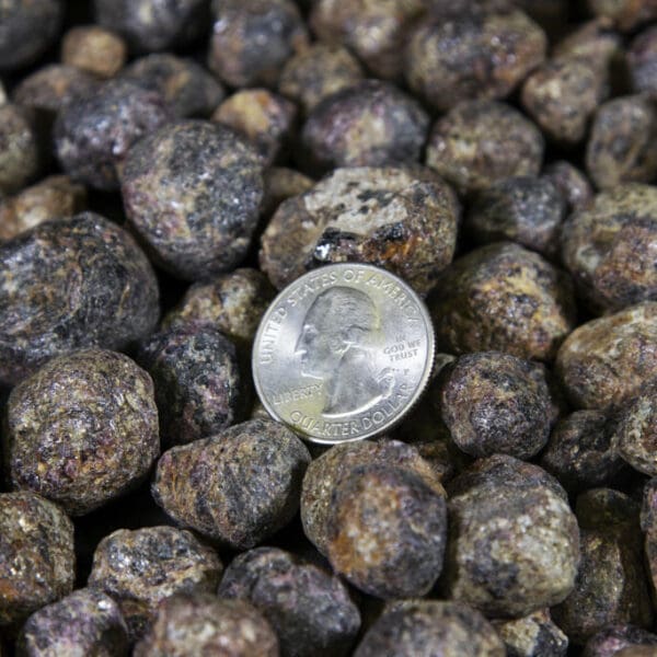 Garnets rough 1 LB