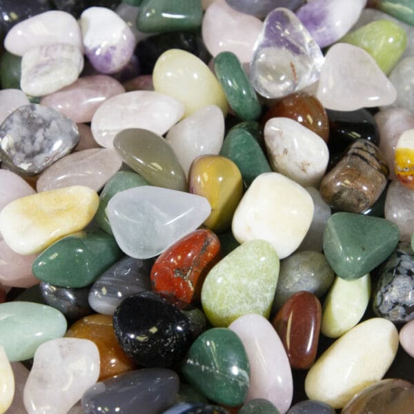 Natural Assorted Tumbled Stones 1lb