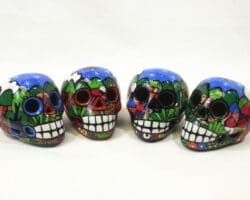 Day of the Dead Sugar Skull 3" Hand Painted