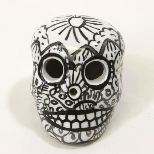 Day of the Dead Sugar Skull 2" Hand Painted
