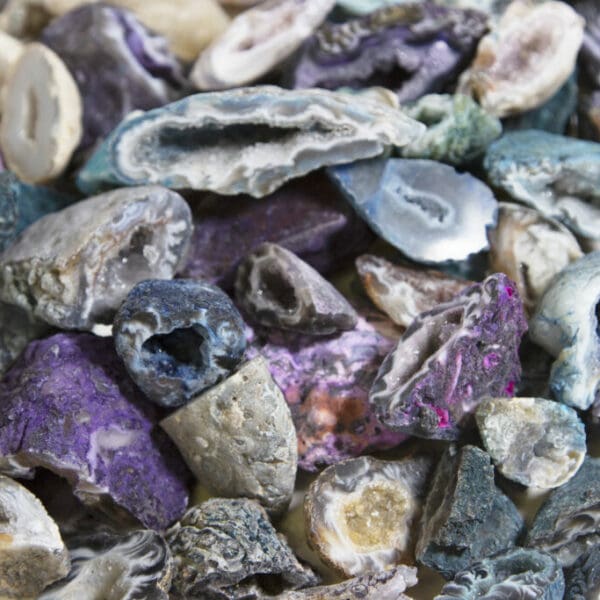 Mini Dyed Geodes 1/2lb