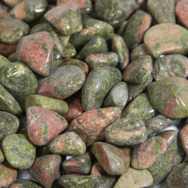 Unakite Tumbled Stone 1/2lb