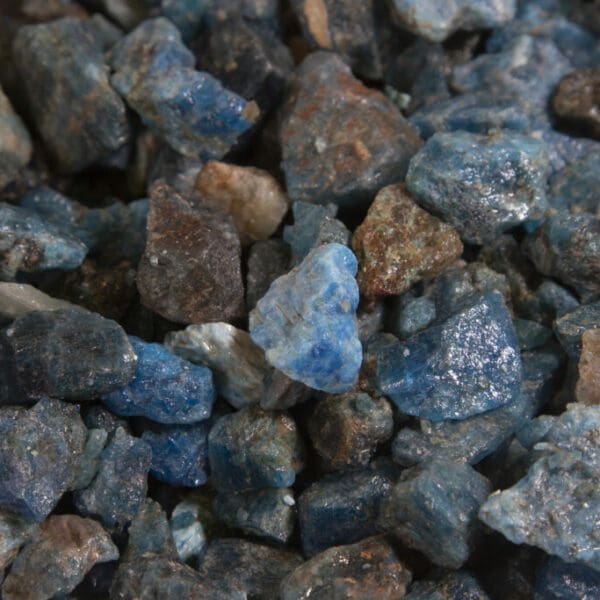 Blue Apatite Rough 1lb