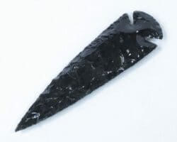 Black Obsidian Arrowhead 7" (One Arrow)