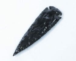Black Obsidian Arrowhead 6" (One Arrow)