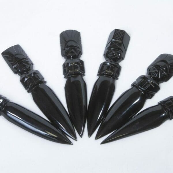 Black Obsidian Letter Opener