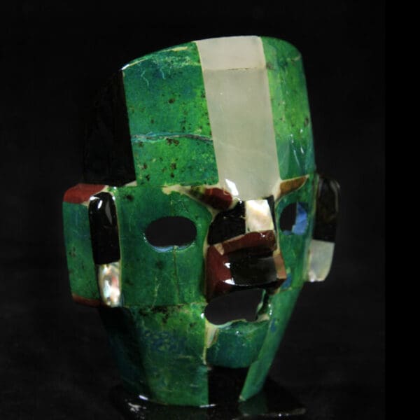 Assorted Mayan/Aztec Decorative Inlay Masks (One Mask) Large