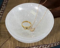 10cm Selenite Bowl (One Bowl)