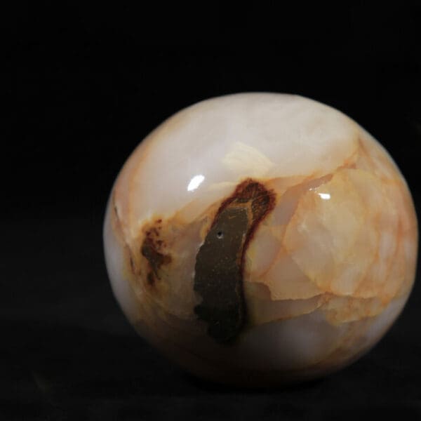 White Onyx Orbs (Individual Piece)