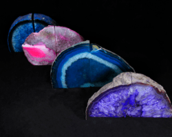 Agate Bookends Large