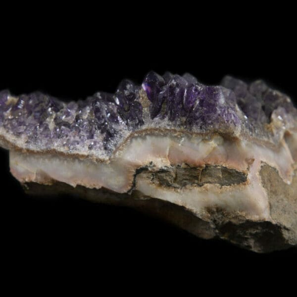 Purple Amethyst With Pink Matrix