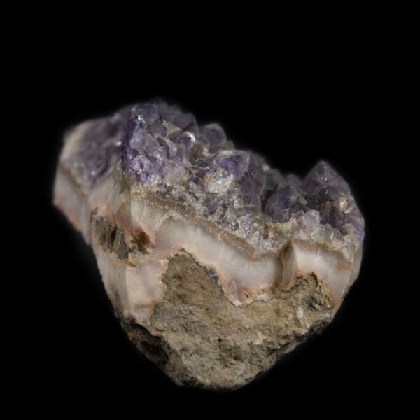 Purple Amethyst With Pink Matrix