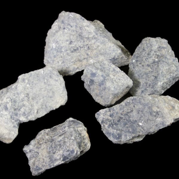 Blue Calcite Specimen (1-2 lbs) (Individual Piece)