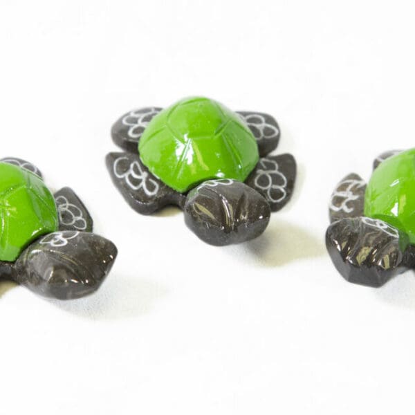 Green Marble Turtle 1.5" - Turtleman Foundation Purchase (One Turtle)