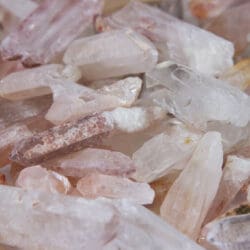 Pink Quartz Points 1/4lbs