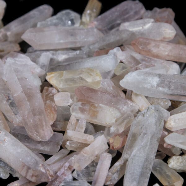 Pink Quartz Points 1/4lbs