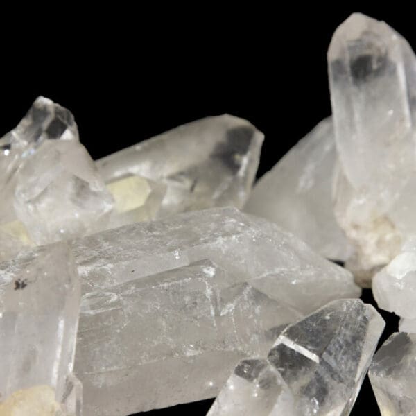 Crystal Quartz Points Weighing Under 1 LB (Set of Three)