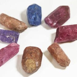 Dyed Crystal Points (Individual Piece)
