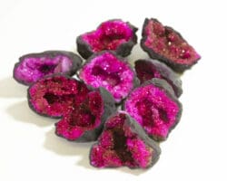 Assorted Small Pink Dyed Geode (Individual Piece)