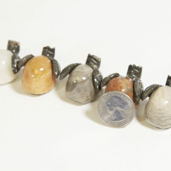 Marble Turtle Hatchling Magnet 1.5" - Turtleman Foundation Purchase (One Magnet)