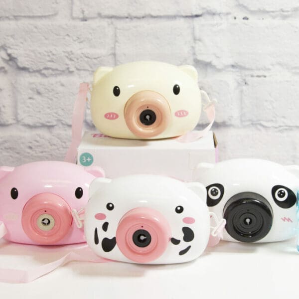 Bubble Camera (Assorted ADORABLE Animal Faces)