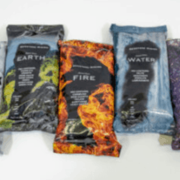 Element Series Mining Bags Fire, Earth, Water, Air, Space